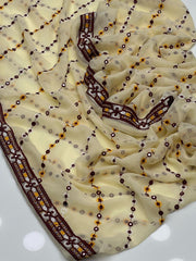 Balochi Sequence Chiffon Chadar