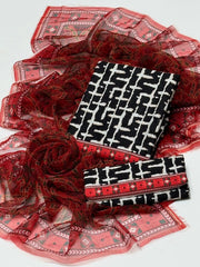 3 Pc Unstitched Swiss Lawn Digital Prints