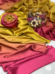 3 Pc Unstitched Shamoze Silk Tye N Dye