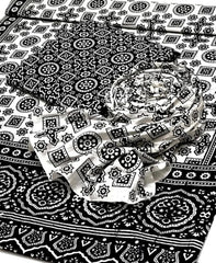 3 Pc Unstitched Ajrak Print Cotton