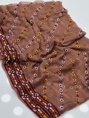 Balochi Sequence Chiffon Chadar