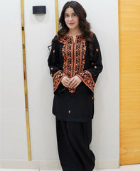 3 Pc Unstitched Lawn Fabric Embroidered