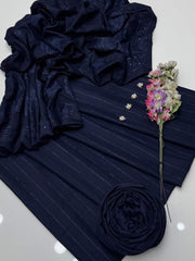 3 pc unstitched Dhanak collection