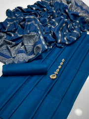 3 Pc Unstitched Soft Dhanak (KSB2@21W)