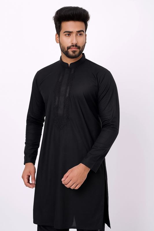 2 Pc Unstitched Cotton men’s Tarkashi