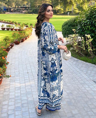 3 pc unstitched Shamoz silk digital prints