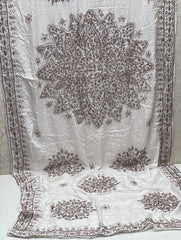 PURE SHAMOZE SILK MARORI GOTTA DUPATTA (KSB 213A)