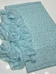 2 pc unstitched button mukesh collection