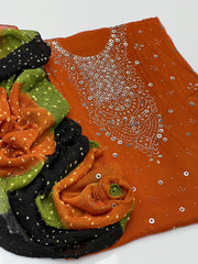 2 Pc Unstitched Mukesh Chiffon