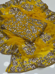 2 pc Unstitched Handmade Gotta Collection