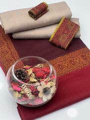 3 Pc Unstitched Pashmina Wool Moon Light (W001)