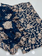 2 pc Unstitched Handmade Gotta Collection