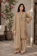 3 Pc Unstitched pashmina wool (KBSLHR21)