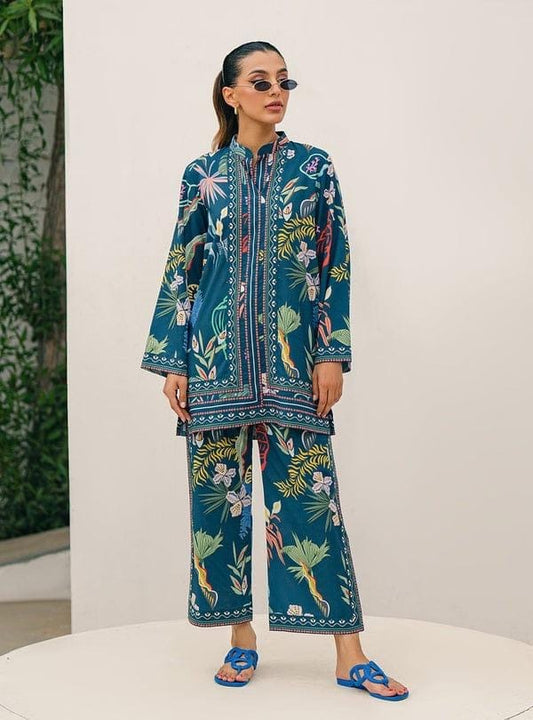 3 pc Unstitched Digital Print Swiss lawn