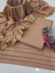 3 Pc Unstitched Soft Pashmina Wool