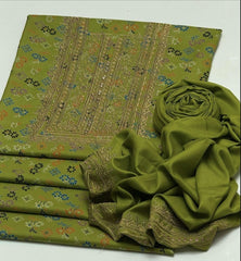 2 Pc Unstitched Dhanak Marina Prints