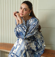 3 pc unstitched Shamoz silk digital prints