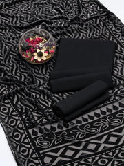 3 Pc Unstitched Dhanak/Palachi Collection