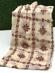 Balochi Sequnce Chiffon chadar