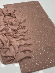 2 pc unstitched button mukesh collection