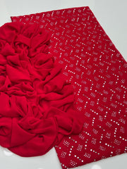 2 pc unstitched button mukesh collection