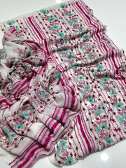 2 pc unstitched kacha tanka Bamber chiffon