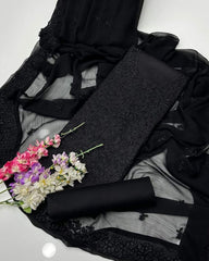 3 Pc Unstitched Bareeza Lawn Cotton