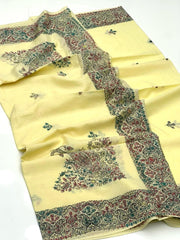 Handmade Kashmiri Lawn Fabric Shawl