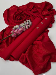 3 Pc Unstitched Dhanak Marina Self