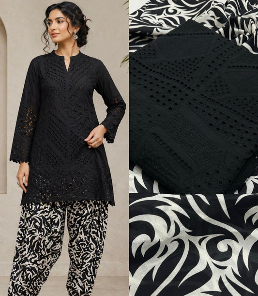 2 Pc Unstitched Boring Chicken Lawn (KSB 21A)