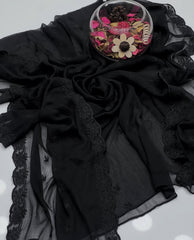 Chiffon Chicken work Dupata