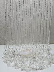 Pure chiffon Mukesh Saree