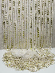 Pure chiffon Mukesh Saree