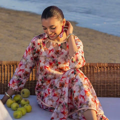 3 Pc Unstitched Digital Print Swiss Lawn