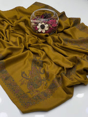 Pure Pashmina Kashmiri Tanka Shawl