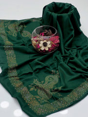 Pure Pashmina Kashmiri Tanka Shawl