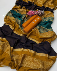 3 Pc Unstitched Dhanak Marina 3D pashmina