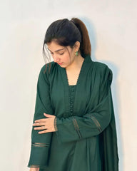 3 pc unstitched Marina Dhanak collection