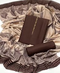 3 pc unstitched Marina Dhanak pashmina