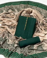 3 pc unstitched Marina Dhanak pashmina