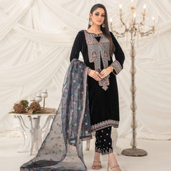 3 pc unstitched Velvet Collection
