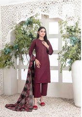 3 Pc Stitched Lawn Jacquard Collection