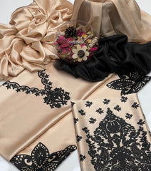 3 Pc Unstitched Digital Prints Shamoz silk