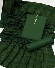 3 pc unstitched Dhanak Marina