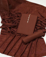 3 pc unstitched Dhanak Marina