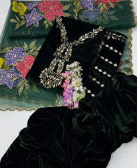 3 pc unstitched Velvet Collection