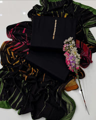 3 Pc Unstitched Soft Linen Tye N Dye