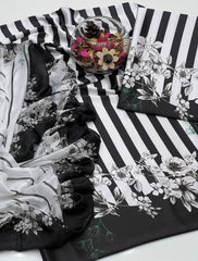 3 Pc Unstitched Shamoze Silk Digital Prints