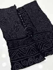 2 Pc Unstitched Rajistani Pure Chiffon Chunri