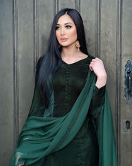 3 Pc Stitched Velvet Collection